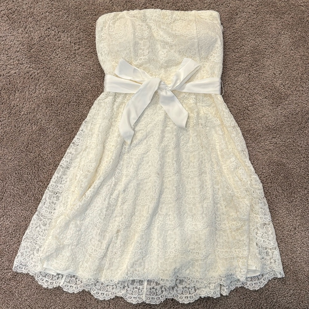 Jacqueline Rui White Dress